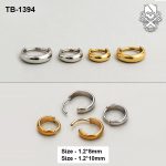 Bauty - Chunky Tapered ASTM F-136 Titanium Clicker Ring